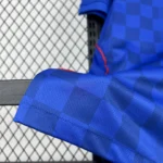 Camisa Seleção Croácia Away Versão Torcedor Copa Do Mundo 2026 Azul Nike - Imagem 6