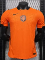 Camisa Seleção Holanda Home Versão Jogador Copa Do Mundo 2026 Laranja Nike
