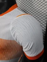 Camisa Seleção Holanda Away Versão Jogador Copa Do Mundo 2026 Branca Nike - Imagem 5