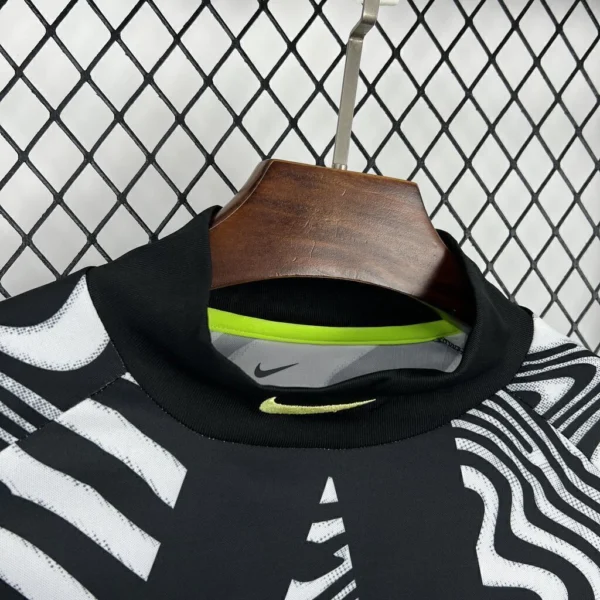 Camisa Brasil Seleção Brasileira Goleiro Manga Longa Torcedor Copa do Mundo 2026 Nike - Imagem 3