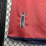 Camisa Retrô Clássica Seleção Inglaterra Away 2002 Vermelha Umbro - Imagem 2