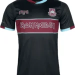 Camisa Retrô West Ham United Third Iron Maiden