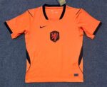 Camisa Seleção Holanda Home Versão Torcedor Copa Do Mundo 2026 Laranja Nike