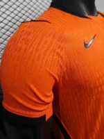 Camisa Seleção Holanda Home Versão Jogador Copa Do Mundo 2026 Laranja Nike - Imagem 2