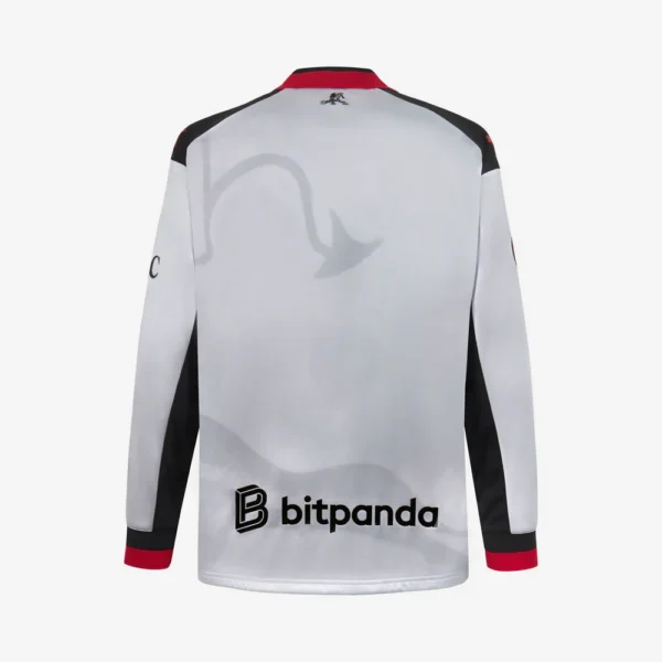 Camisa Milan 4Th Torcedor Manga Longa 2026 Branca Puma Slam Jam - Imagem 10