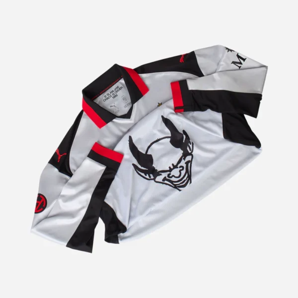 Camisa Milan 4Th Torcedor Manga Longa 2026 Branca Puma Slam Jam - Imagem 12