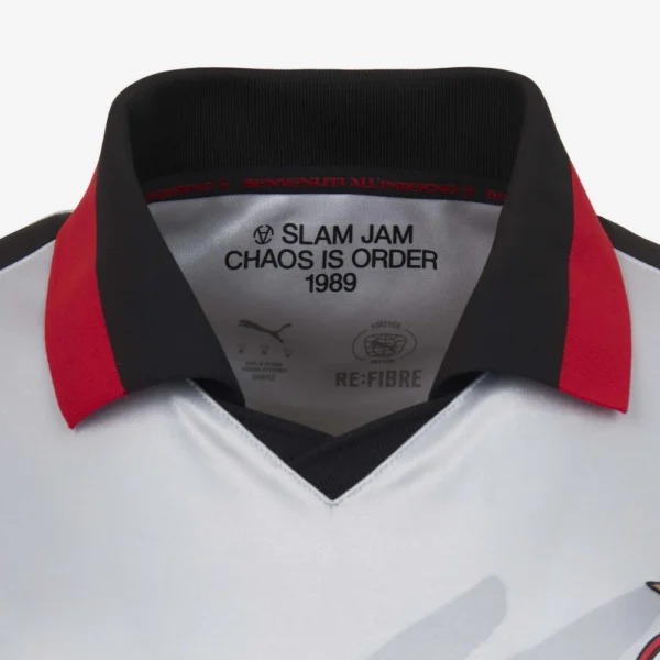Camisa Milan 4Th Torcedor Manga Longa 2026 Branca Puma Slam Jam - Imagem 3