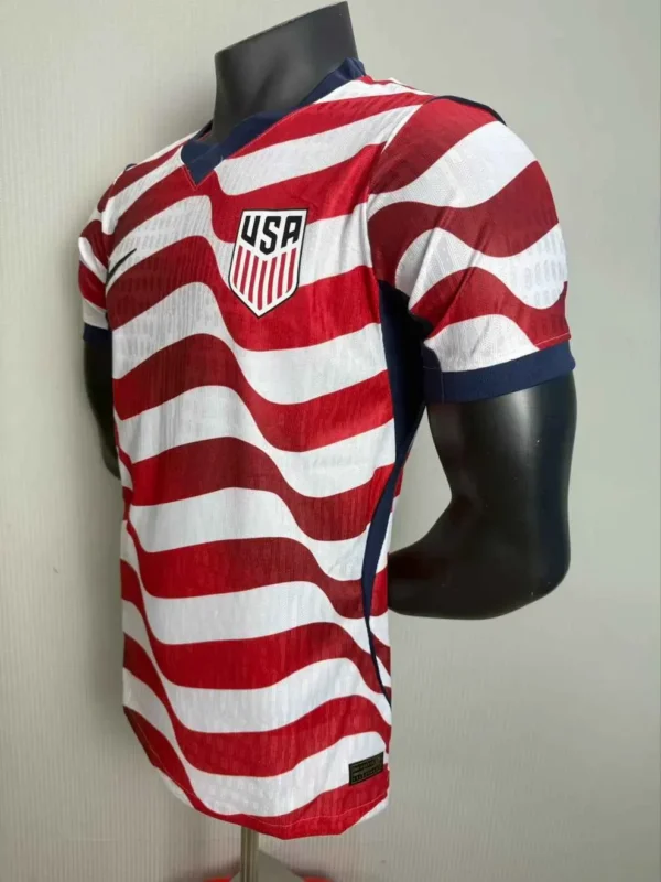 Camisa Seleção Estados Unidos USA Home Versão Jogador Copa Do Mundo 2026 Branca Nike - Imagem 2