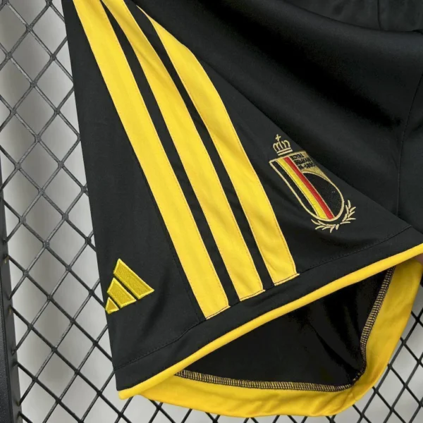 Calção Seleção Bélgica Preto Copa do Mundo 2026 Adidas - Imagem 3