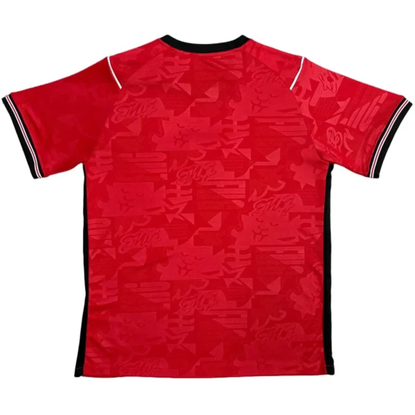 Camisa Seleção Inglaterra Away Versão Torcedor Copa Do Mundo 2026 Vermelha Nike - Imagem 3