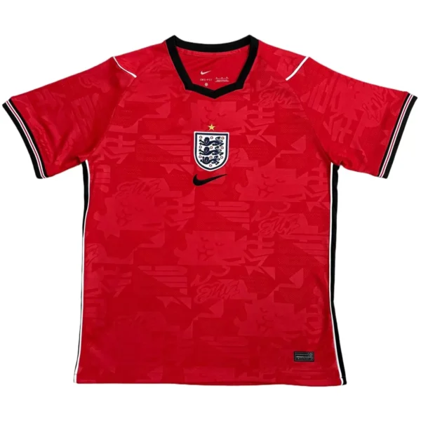 Camisa Seleção Inglaterra Away Versão Torcedor Copa Do Mundo 2026 Vermelha Nike - Imagem 2