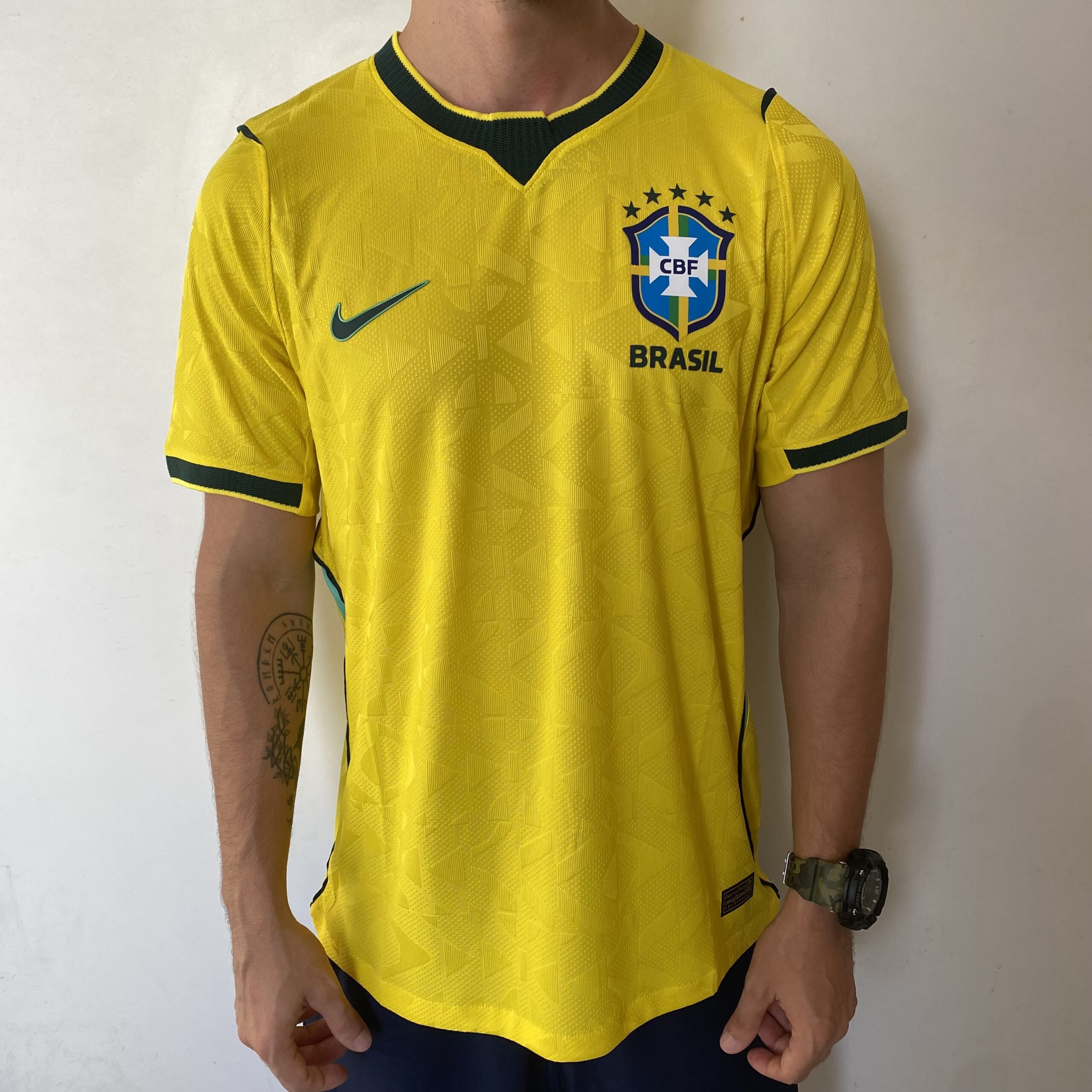 Camisa Brasil Seleção Brasileira Home Jogador Copa do Mundo 2026 Amarela Nike