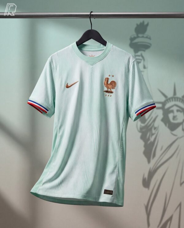 Camisa Seleção França Away Versão Jogador Copa Do Mundo 2026 Branca Nike - Imagem 6