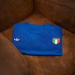 Camisa Retrô Clássica Seleção Itália Home 1970 Azul Adidas - Imagem 7