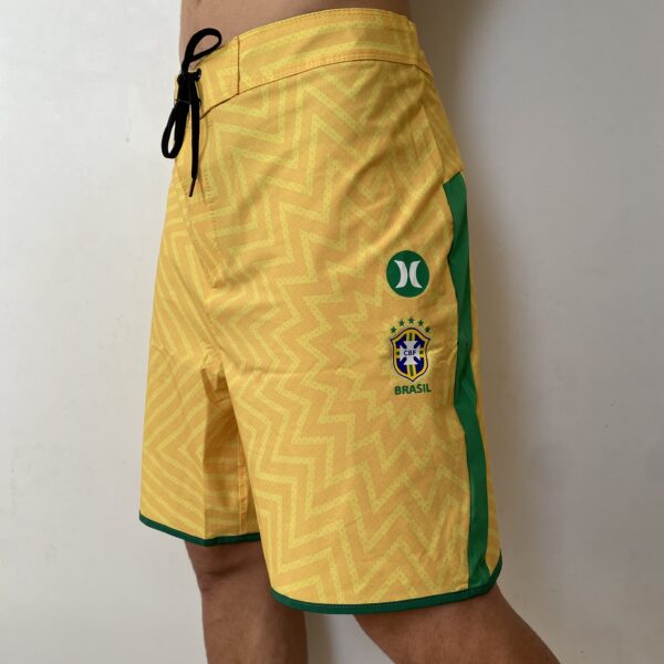 Bermuda Hurley Brasil Amarelo 2026 - Imagem 3