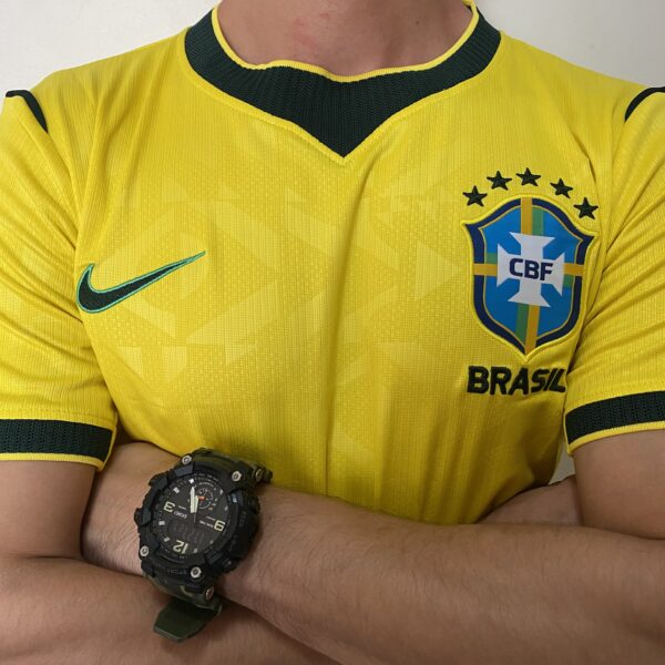 Camisa Brasil Seleção Brasileira Home Torcedor Copa do Mundo 2026 Amarela Nike (NOVA) - Imagem 3