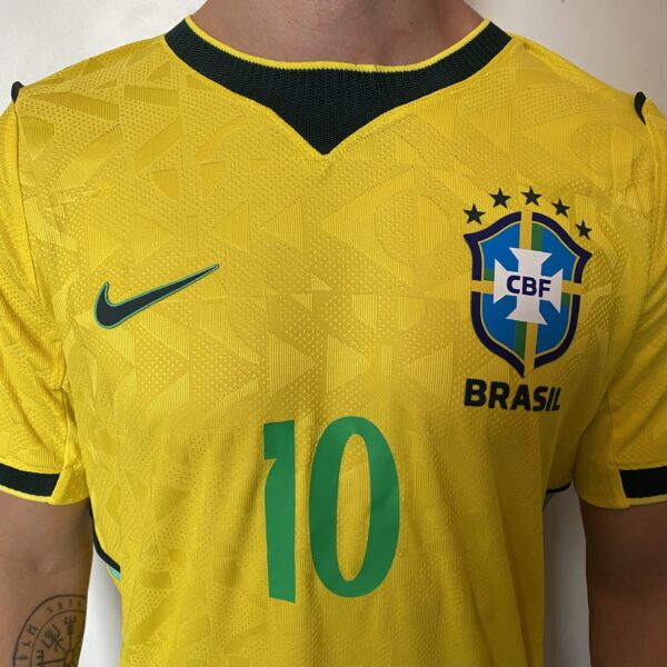 Camisa Brasil Seleção Brasileira Home Jogador Copa do Mundo 2026 Amarela Nike - Imagem 2