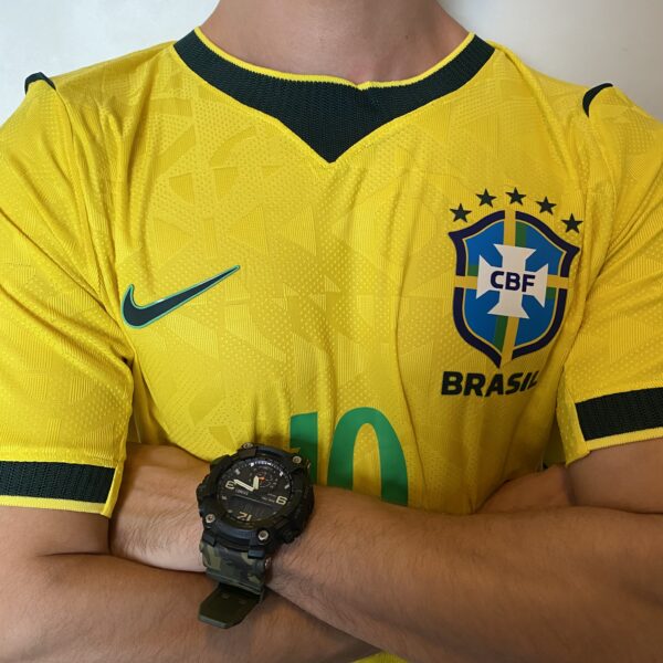 Camisa Brasil Seleção Brasileira Home Jogador Copa do Mundo 2026 Amarela Nike - Imagem 3