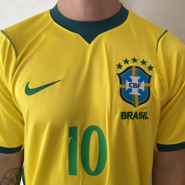 Camisa Brasil Seleção Brasileira Home Torcedor Copa do Mundo 2026 Amarela Nike - Imagem 14