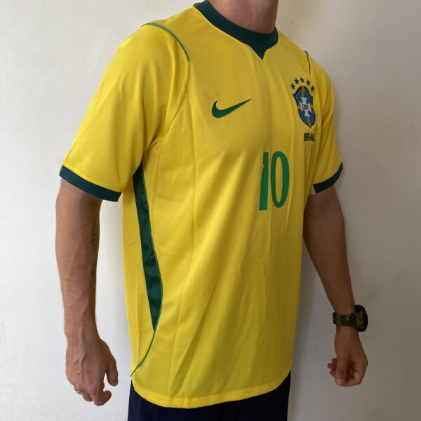Camisa Brasil Seleção Brasileira Home Torcedor Copa do Mundo 2026 Amarela Nike - Imagem 16