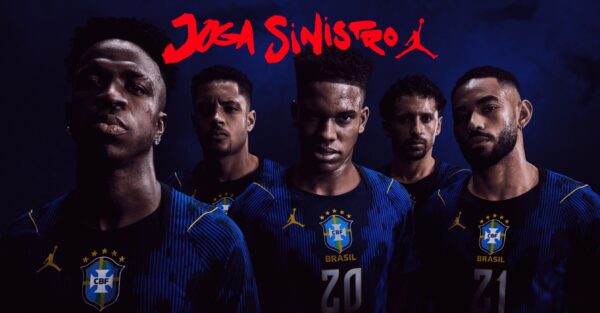 Camisa Brasil Seleção Brasileira Away Azul Jogador Copa do Mundo 2026 Jordan Nike - Imagem 9