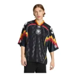 Camisa Bringback Remixed Alemanha Oversized Preta Adidas 2026 - Imagem 7