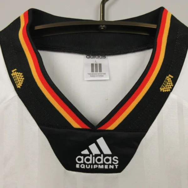 Camisa Retrô Clássica Seleção Alemanha Home 1992 Adidas - Imagem 2