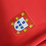 Camisa Retrô Clássica Seleção Portugal Home 1972 Vermelha - Imagem 4