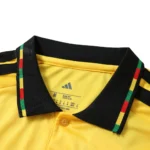 Camisa Jamaica Home 2026 Bob Marley Copa do Mundo Bob Marley Torcedor Amarela - Imagem 4
