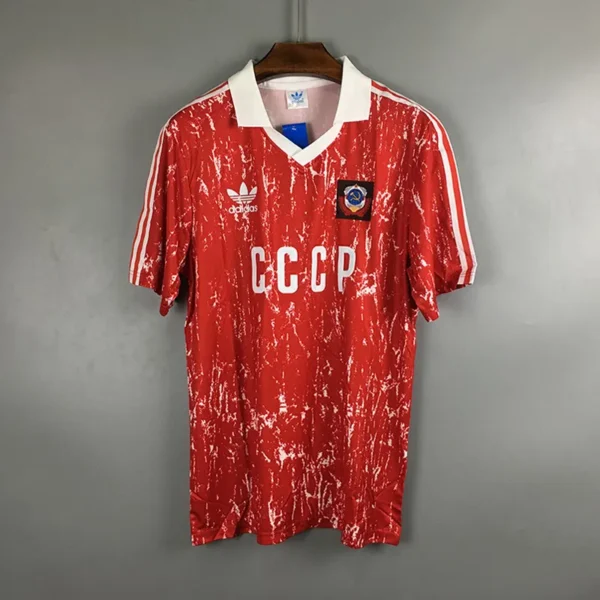 Camisa Retrô Clássica Seleção União Soviética 1990 Adidas - Imagem 12
