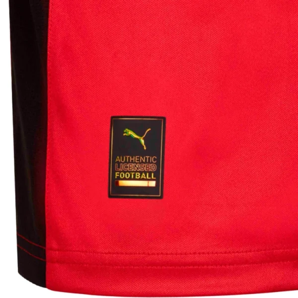 Camisa Milan 4Th Torcedor Manga Longa 2026 Vermelha Puma Slam Jam - Imagem 5