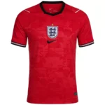 Camisa Seleção Inglaterra Away Versão Jogador Copa Do Mundo 2026 Vermelha Nike