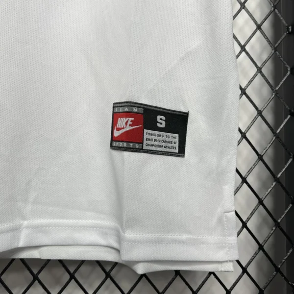 Camisa Retrô Clássica Seleção Estados Unidos USA Home 1995 Branca Nike - Imagem 4