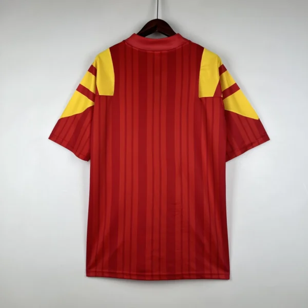 Camisa Retrô Clássica Seleção Espanha Home 1993 Vermelha Adidas - Imagem 6
