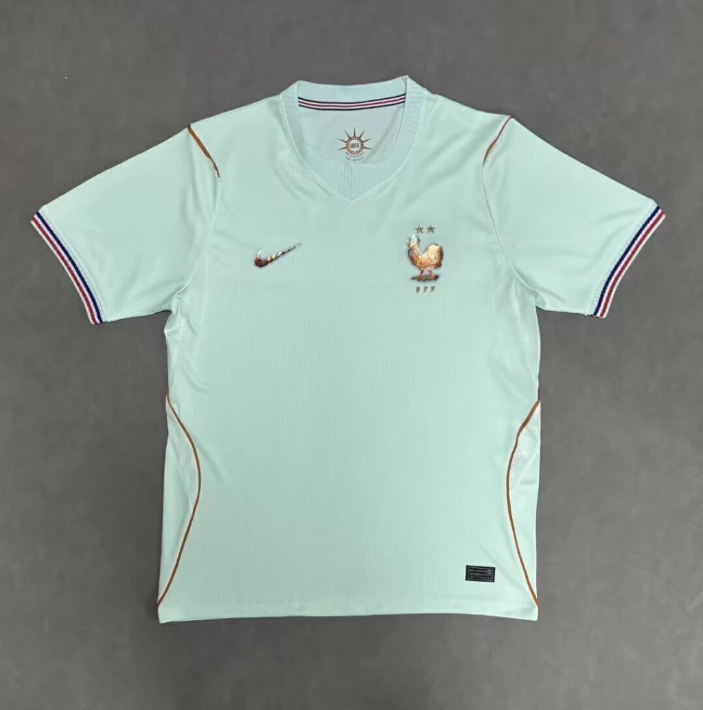 Camisa Seleção França Away Versão Torcedor Copa Do Mundo 2026 Branca Nike