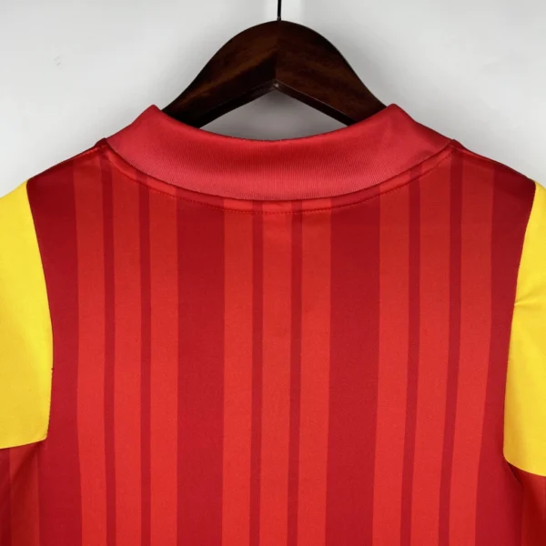 Camisa Retrô Clássica Seleção Espanha Home 1993 Vermelha Adidas - Imagem 7