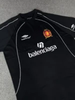 Camisa Balenciaga Oversized Preta Luxo Soccer - Imagem 4