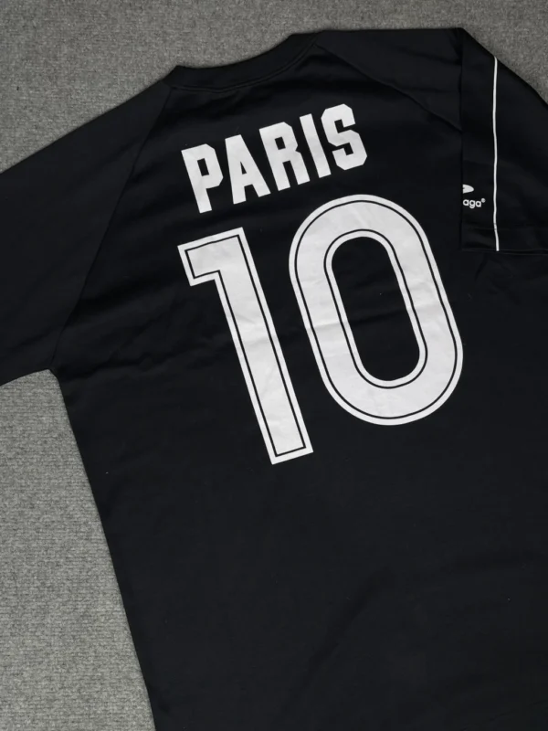 Camisa Balenciaga Oversized Preta Luxo Soccer - Imagem 9