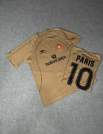 Camisa Balenciaga Oversized Dourada Luxo Soccer - Imagem 4