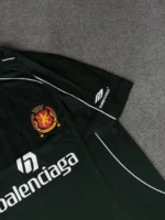 Camisa Balenciaga Oversized Verde Luxo Soccer - Imagem 3