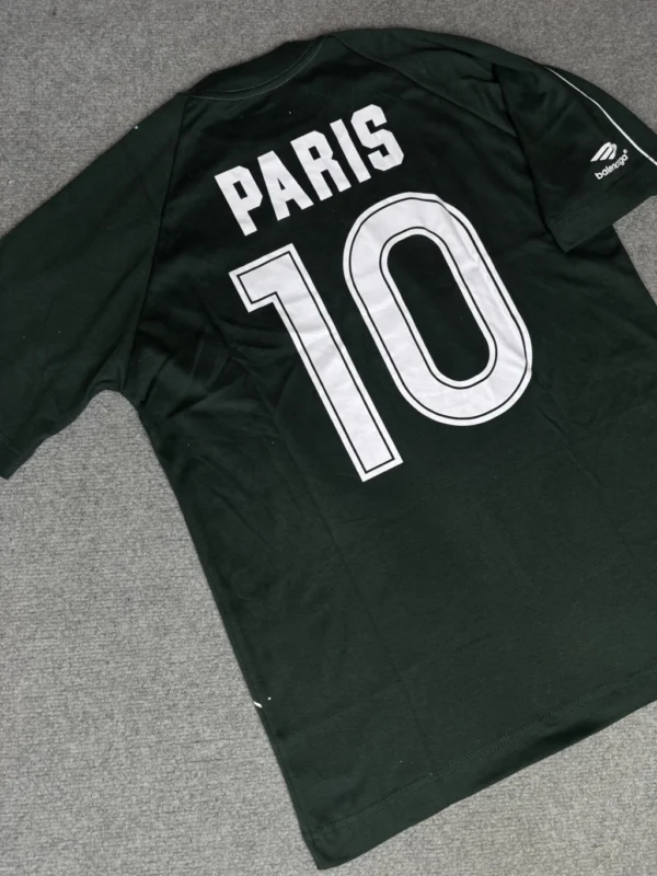 Camisa Balenciaga Oversized Verde Luxo Soccer - Imagem 8