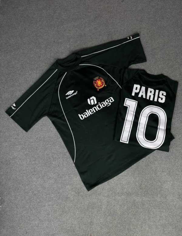Camisa Balenciaga Oversized Verde Luxo Soccer - Imagem 6