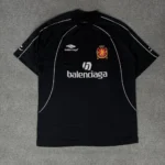 Camisa Balenciaga Oversized Preta Luxo Soccer