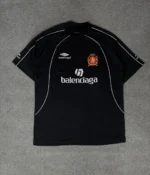 Camisa Balenciaga Oversized Preta Luxo Soccer
