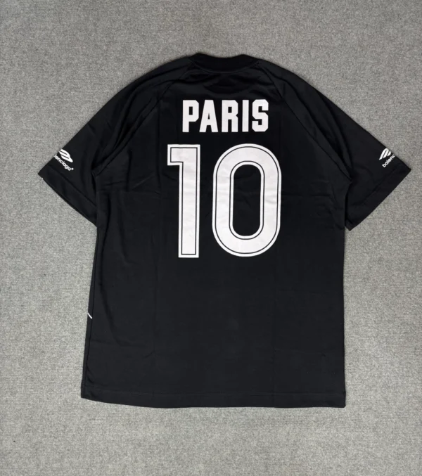 Camisa Balenciaga Oversized Preta Luxo Soccer - Imagem 2
