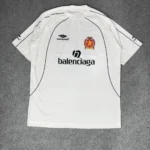 Camisa Balenciaga Oversized Branco Luxo Soccer