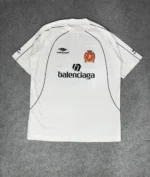 Camisa Balenciaga Oversized Branco Luxo Soccer