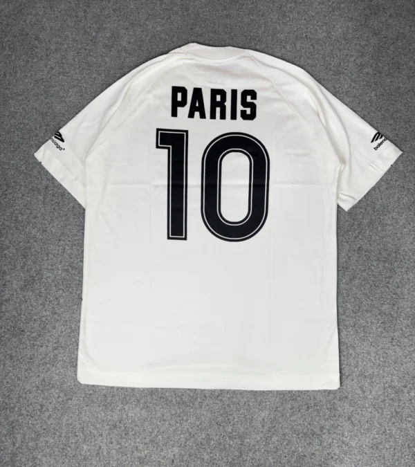 Camisa Balenciaga Oversized Branco Luxo Soccer - Imagem 2