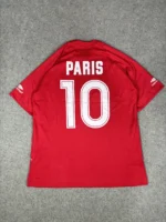 Camisa Balenciaga Oversized Vermelha Luxo Soccer - Imagem 2