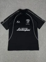 Camisa Balenciaga Lamborghini Oversized Preta Luxo Soccer
